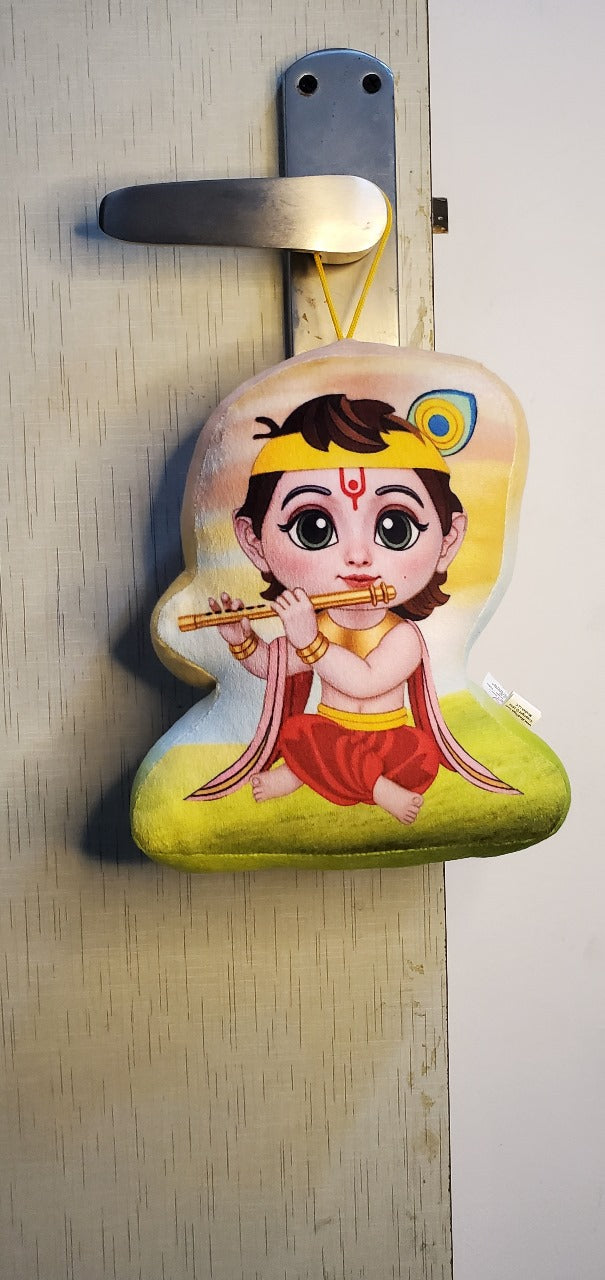 Modi Toys Krishna Mantra Singing Toy plus Mantra Singing Pillow Plush Toy Bundle