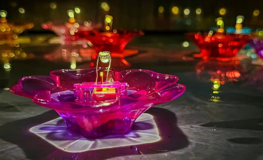 Designer Diwali LED Water Diya ( Limited Stock - Online Orders Close 15 Oct 2025  )