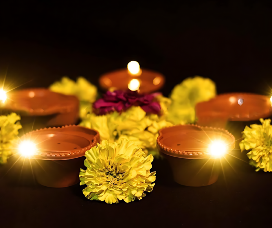 Diwali Water Diya's