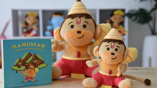 Modi Toys Hanuman Toy plus Book Bundle