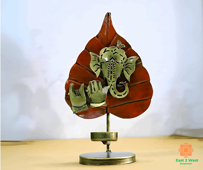 Ganesha Tea Lamp Decor - East 2 West Emporium
