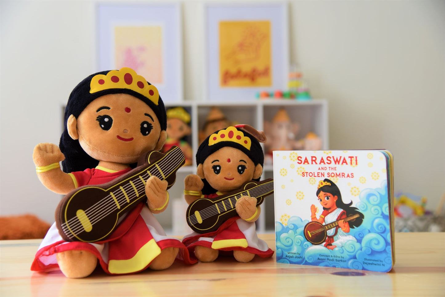 Hindu Kids Book | Saraswati And The Stolen Somras