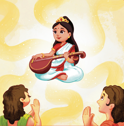 Hindu Kids Book | Saraswati And The Stolen Somras