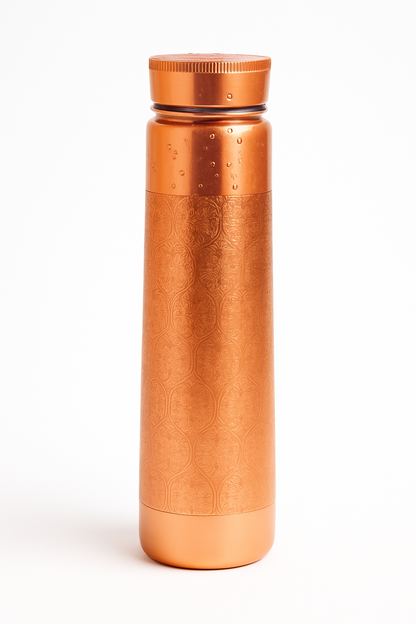 Tower Shine 1000ml Pure Copper Bottle